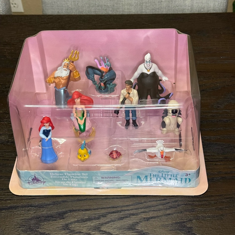 Disney The Little Mermaid Deluxe Figure Set – NWT